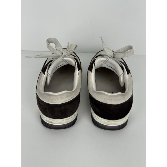 Chanel Fabric Women’s Logo Sneakers in Black and White, Size 37.5 - Picture 4 of 16